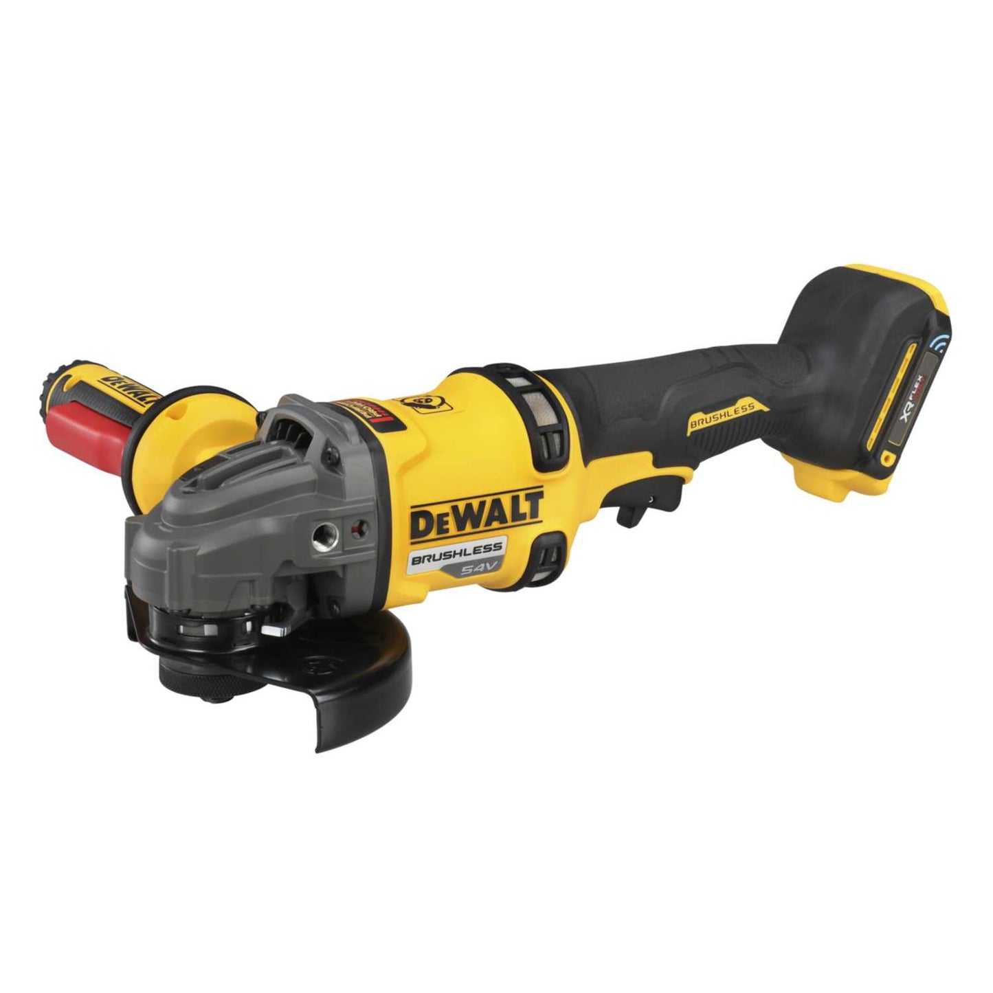 DeWALT DCG418SHDN-XJ 54V XR Flexvolt 125mm Side Handle Detect Angle Grinder (Body Only)