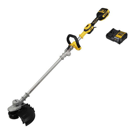 DeWALT DCMST561P1-GB 18V Brushless String Trimmer with 1 x 5.0Ah Battery
