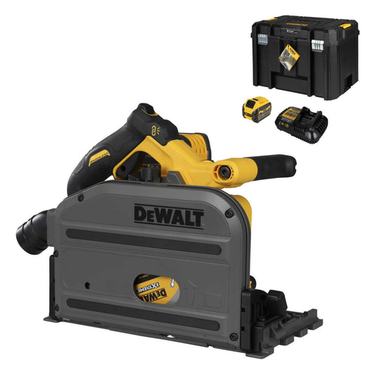 DeWALT DCS520T2-GB 54V Flexvolt 165mm Plunge Saw with 2 x 6.0Ah Batteries