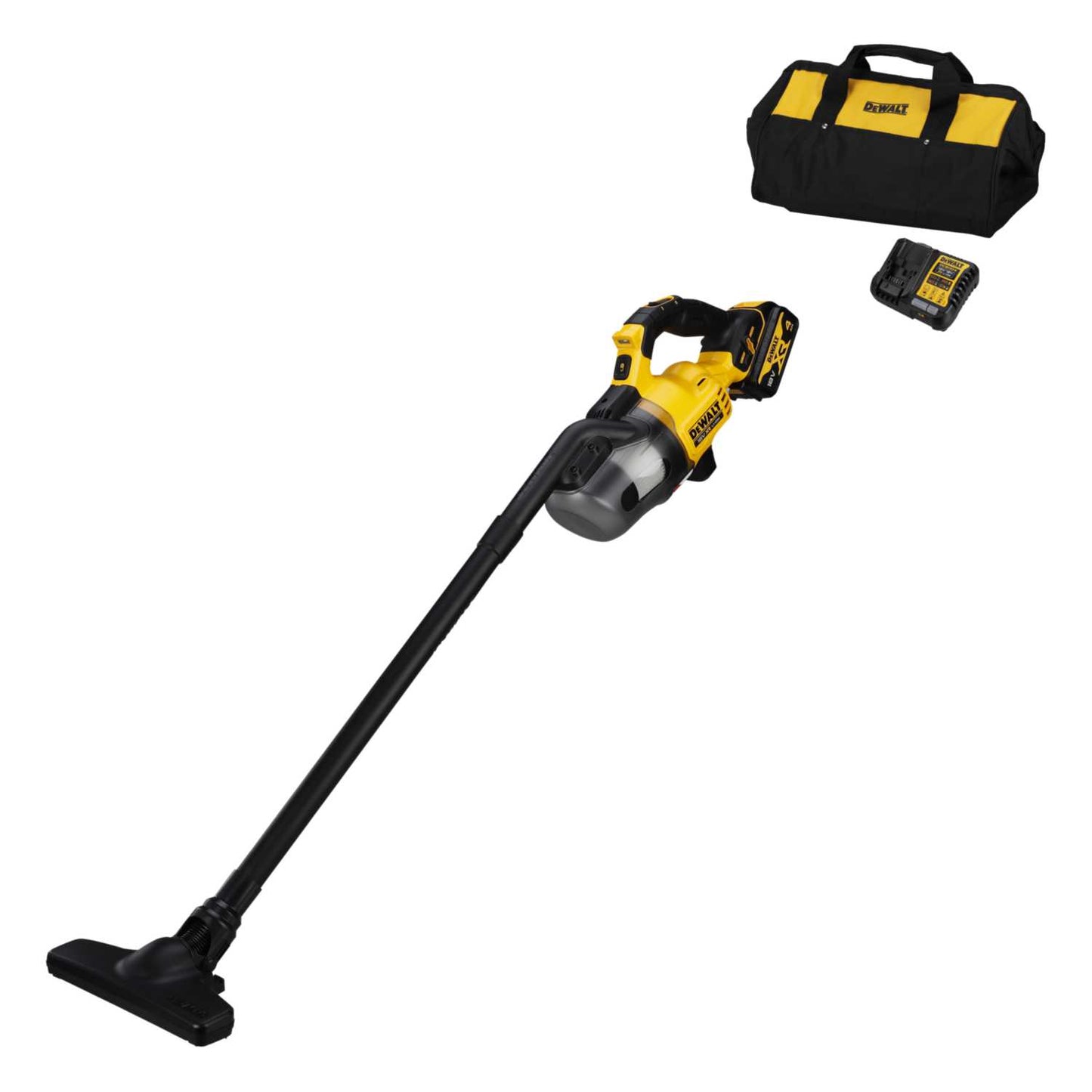 DeWALT DCV501M1-GB 18V L-CLass Stick Vacuum with 1 x 4.0Ah Battery