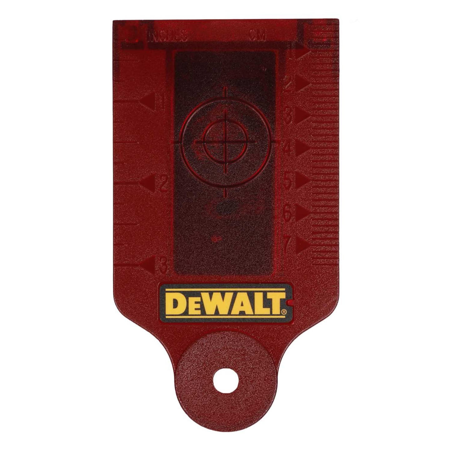 DeWALT DE0730-XJ Laser Target Card Red