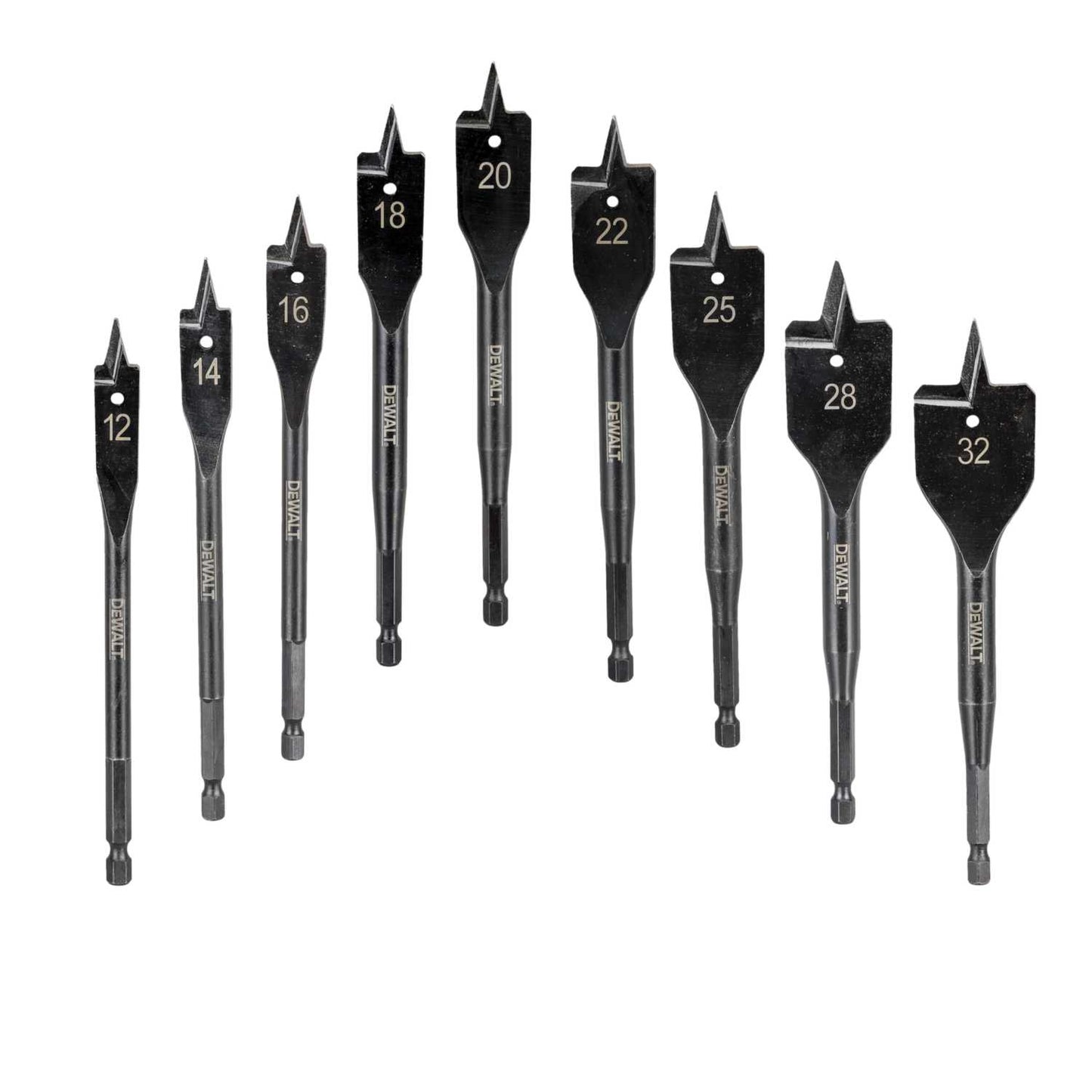 DeWALT DT70751-QZ 9 Piece Extreme Impact Flat Bit Set
