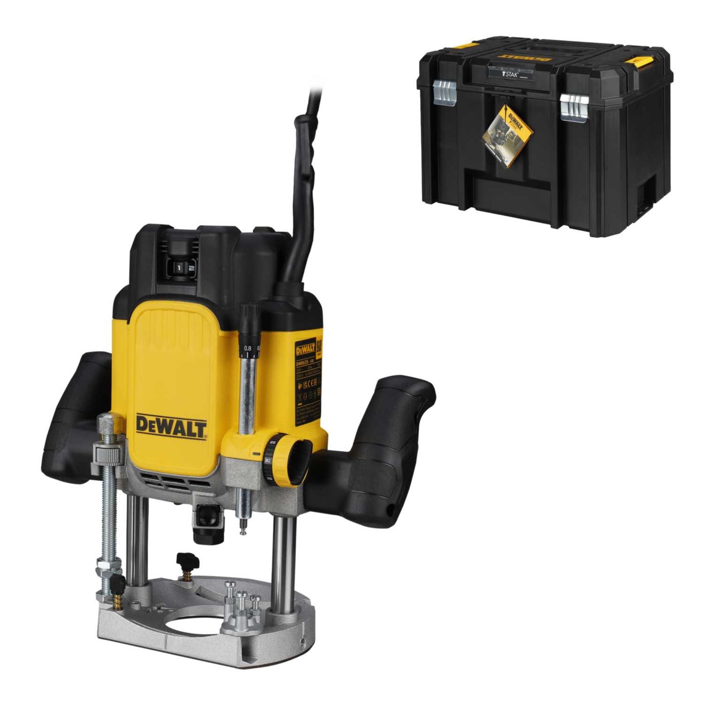 DeWALT DWE625KT-LX 110V (½") 12mm Plunge Router