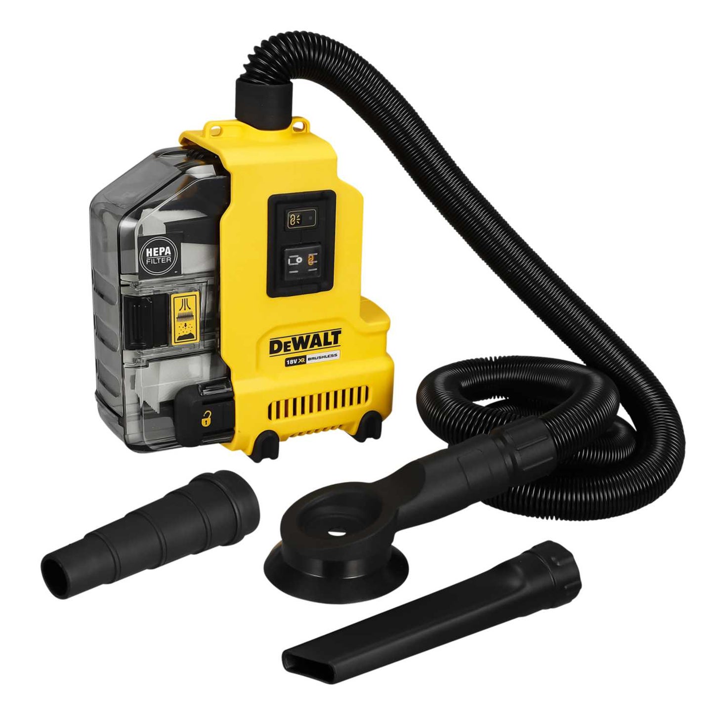 DeWALT DWH161N-XJ 18V XR Universal Dust Extractor (Body Only)