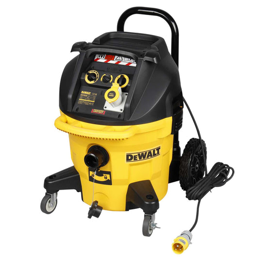 DeWALT DWV905M-LX 110V 38L M-Class Construction Dust Extractor