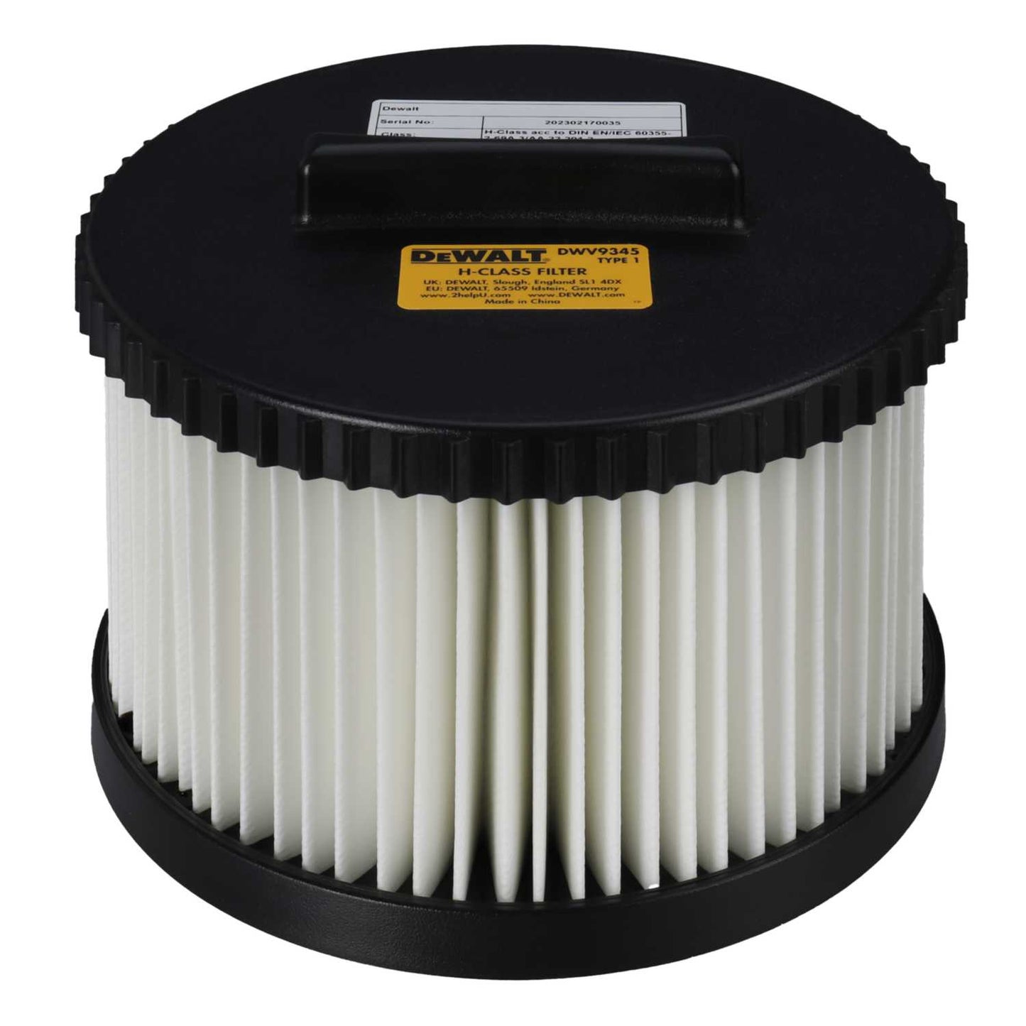 DeWALT DWV9345-XJ H-Class Replacement Filter (Pack of 2)
