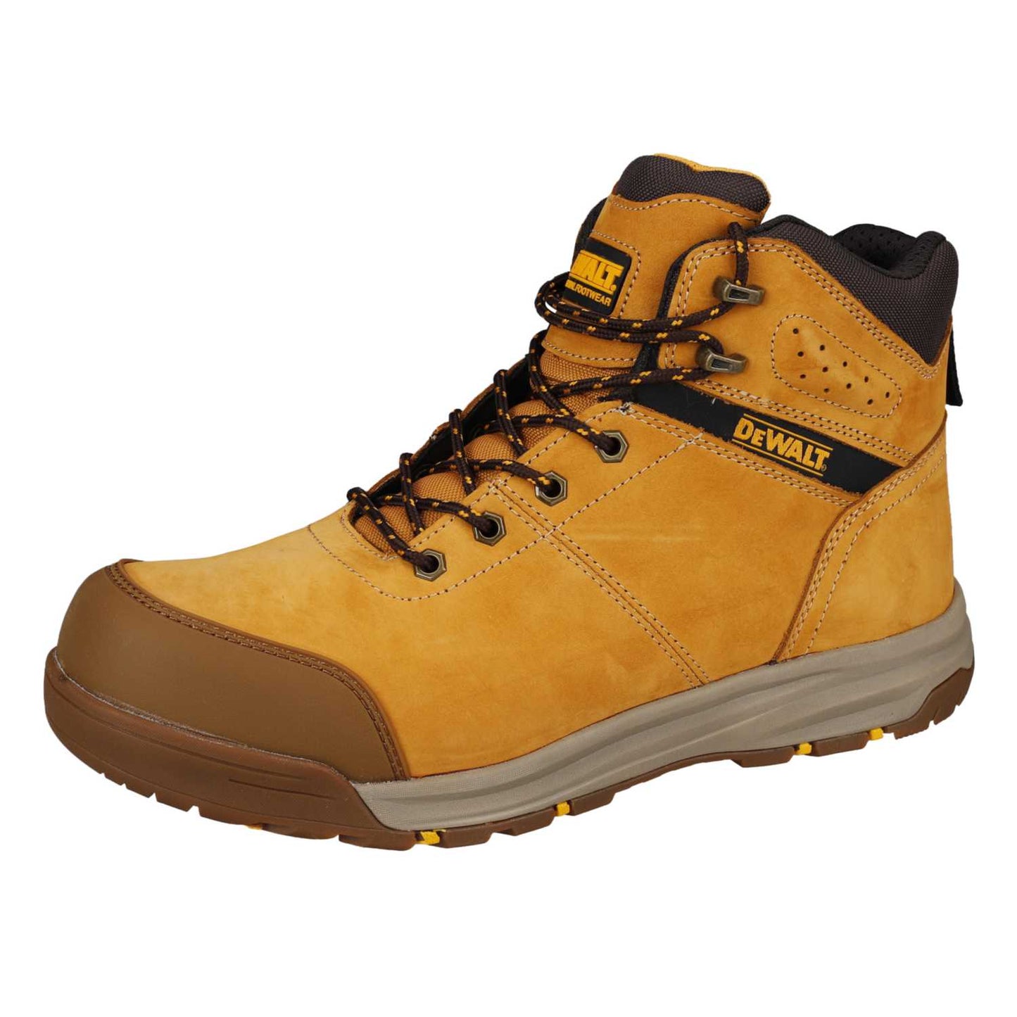 DeWALT Summit Size 7 Steel Toe Safety Boots Wheat