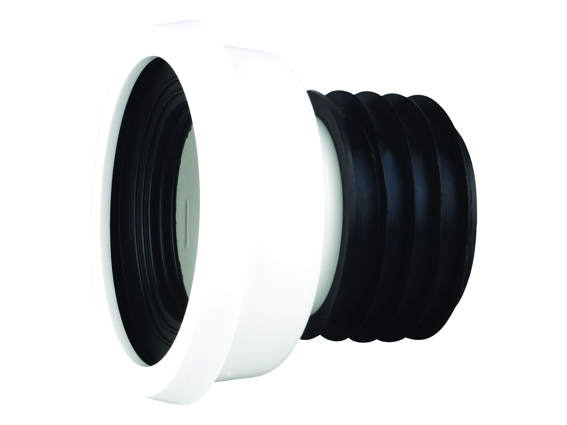 OSMA WC003W PP EASIFIT PAN CONNECTOR 3.1/2" WHITE