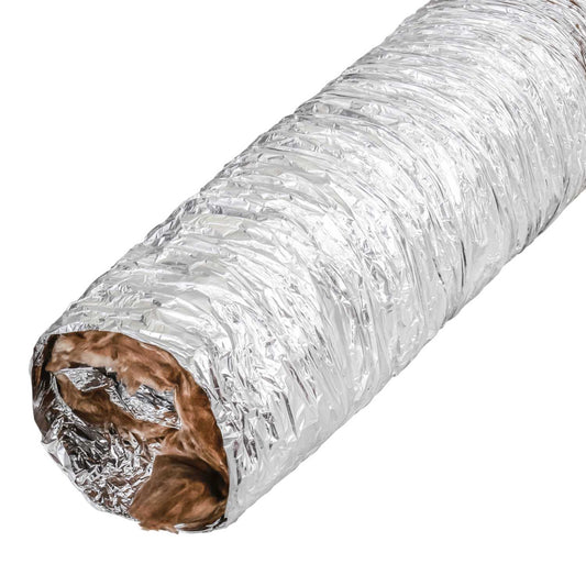 Domus Ventilation 125mm 5" Flexible Insulated Ducting (10m Length)