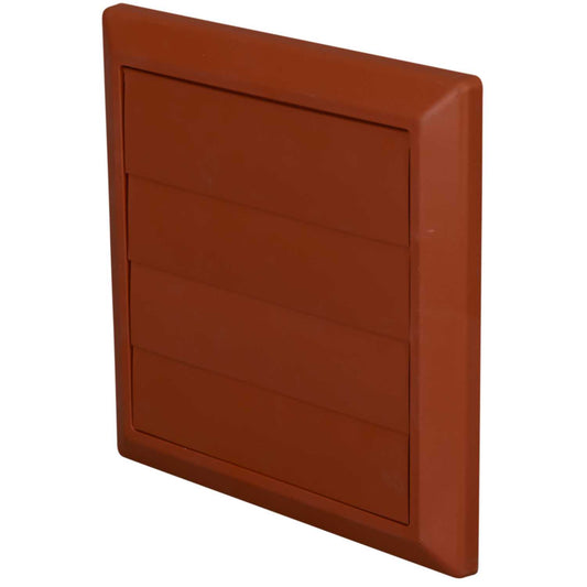 Domus Ventilation 125mm 5" Gravity Grille Terracotta