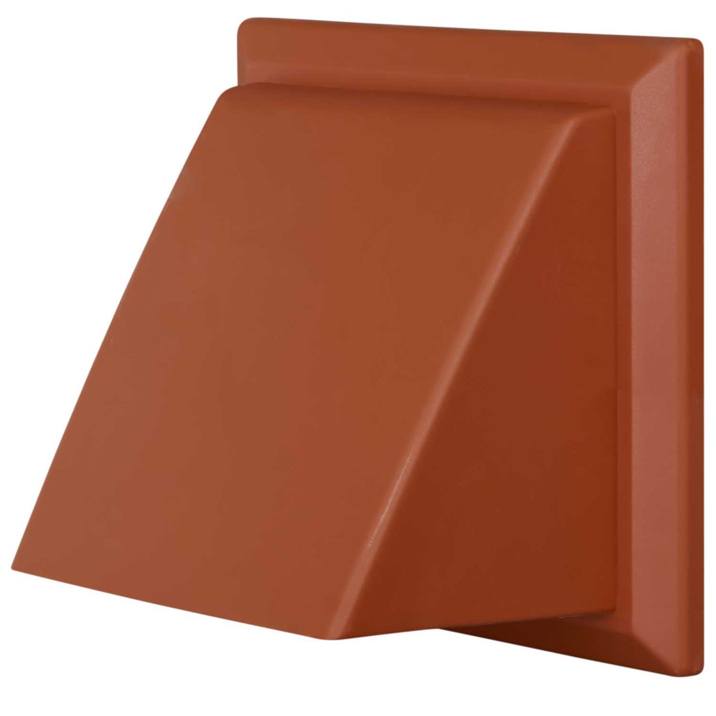Domus Ventilation 125mm 5" Cowled Outlet with Damper Terracotta