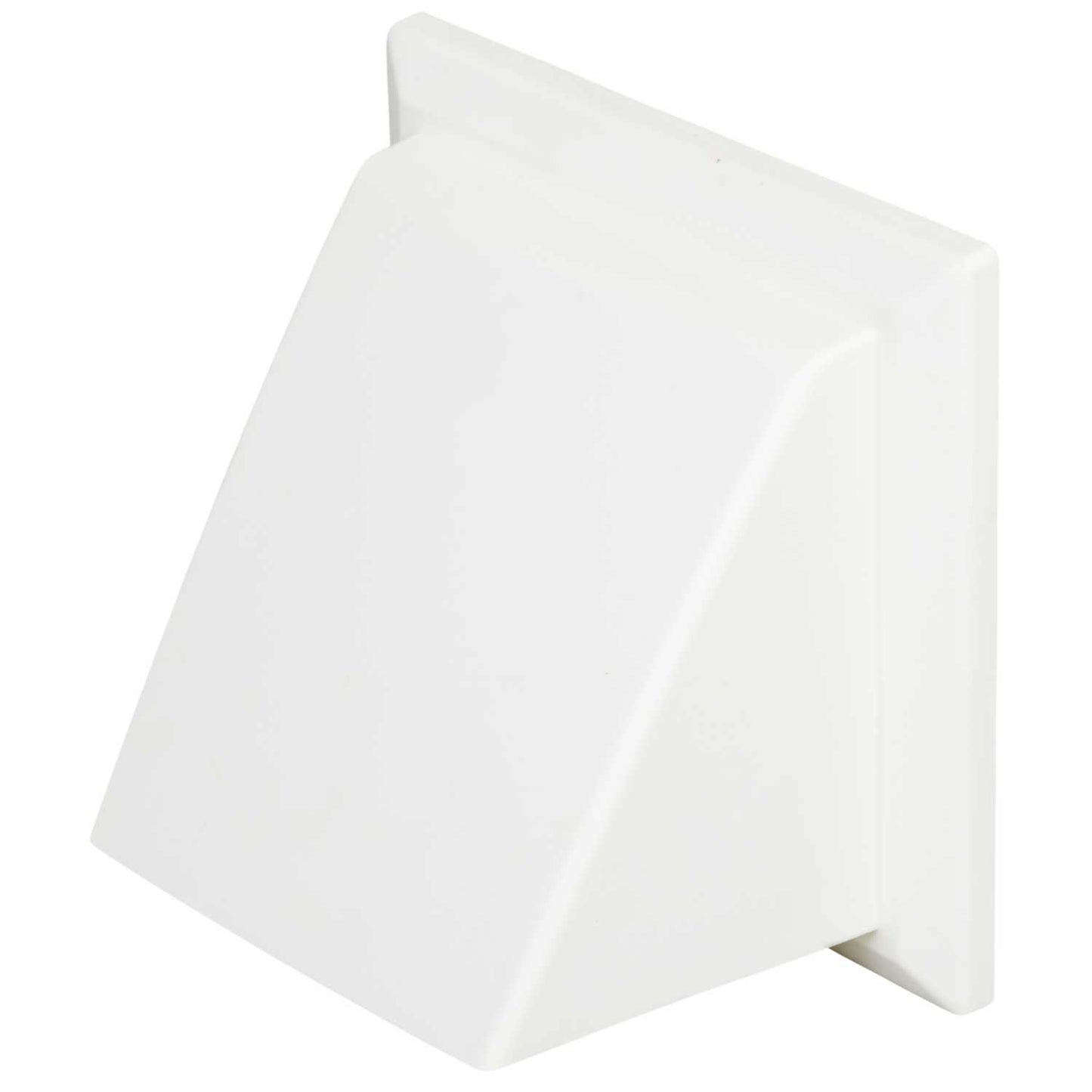 Domus Ventilation 125mm 5" Cowled Outlet with Damper White