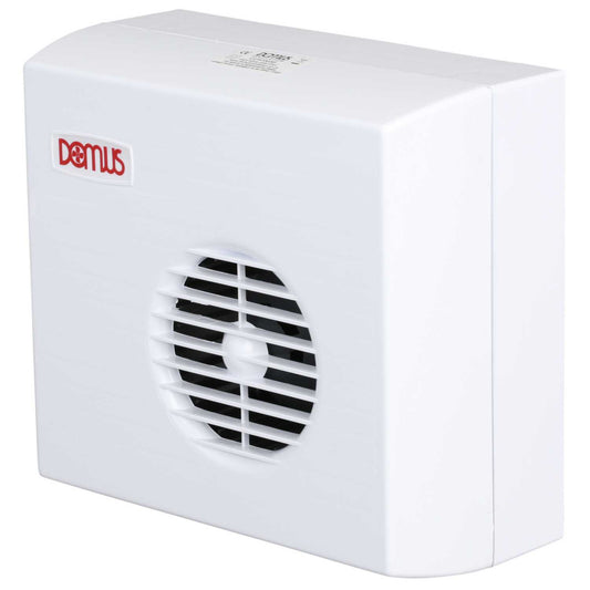 Domus Ventilation Curzon 100mm 4" Centrifugal Fan with Timer