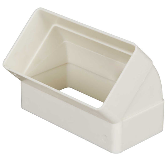 Domus Ventilation 110mm x 54mm Flat Channel 45° Vertical Bend