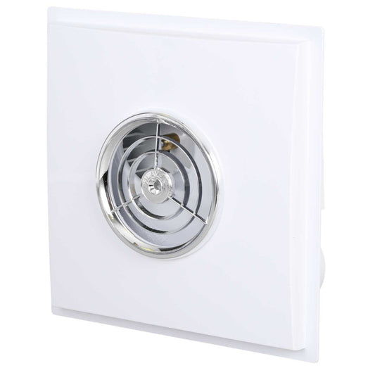 Domus Ventilation 100mm 4" Twin Speed Centrifugal Fan Timer