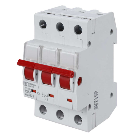 Dorman Smith Loadlimiter 125A Triple Pole Switch Disconnector Isolator
