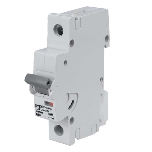 Dorman Smith 63A Single Pole 10kA B Curve MCB