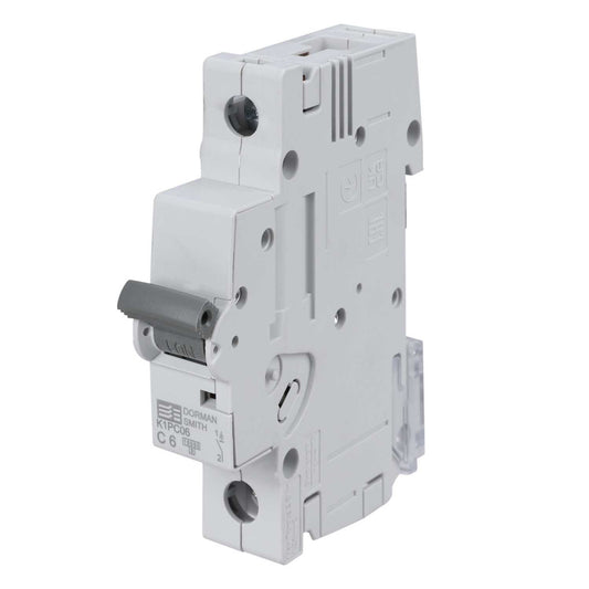 Dorman Smith 6A Single Pole 10kA C Curve MCB