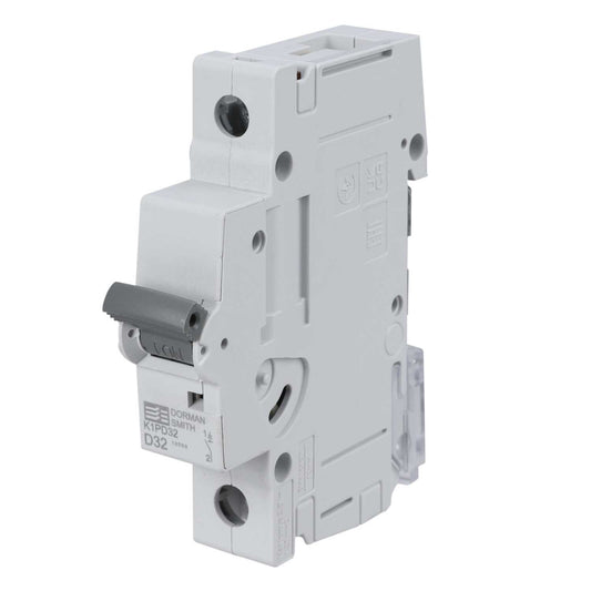 Dorman Smith 32A Single Pole 10kA D Curve MCB