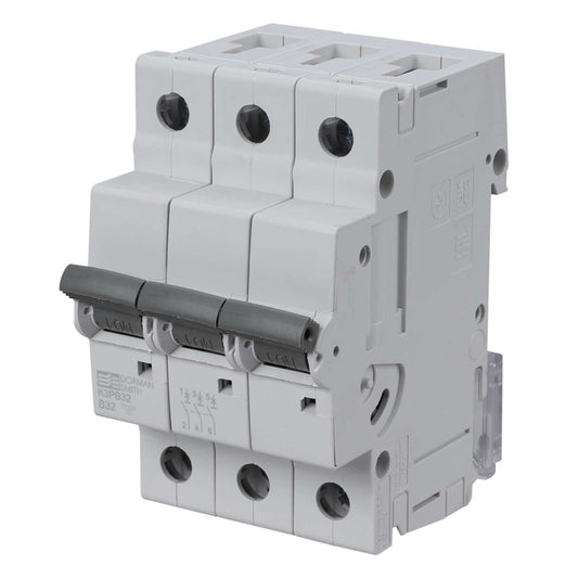 Dorman Smith 32A Triple Pole 10kA B Curve MCB