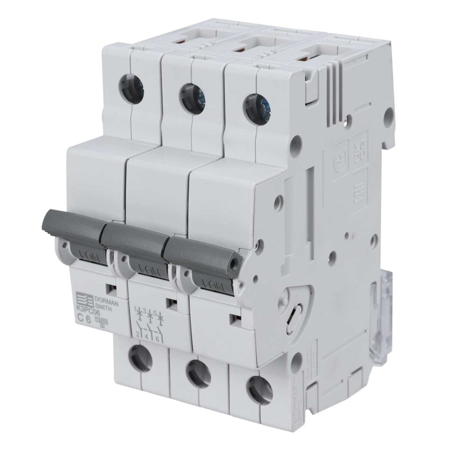 Dorman Smith 6A Triple Pole 10kA C Curve MCB