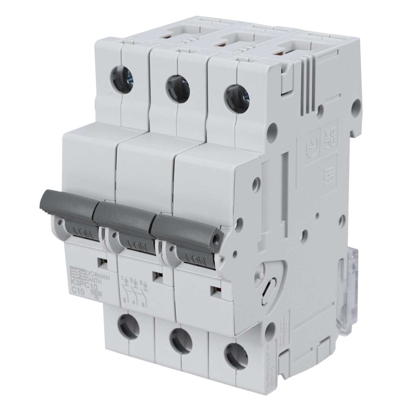 Dorman Smith 10A Triple Pole 10kA C Curve MCB