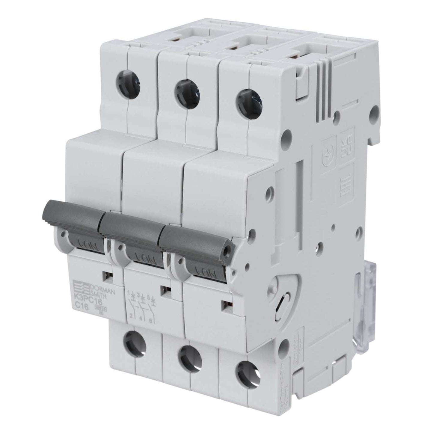 Dorman Smith 16A Triple Pole 10kA C Curve MCB