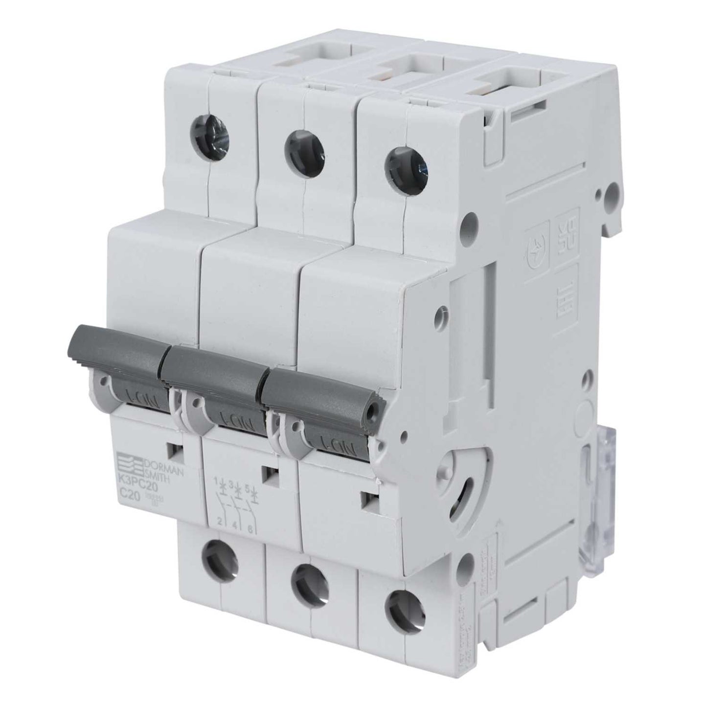 Dorman Smith 20A Triple Pole 10kA C Curve MCB