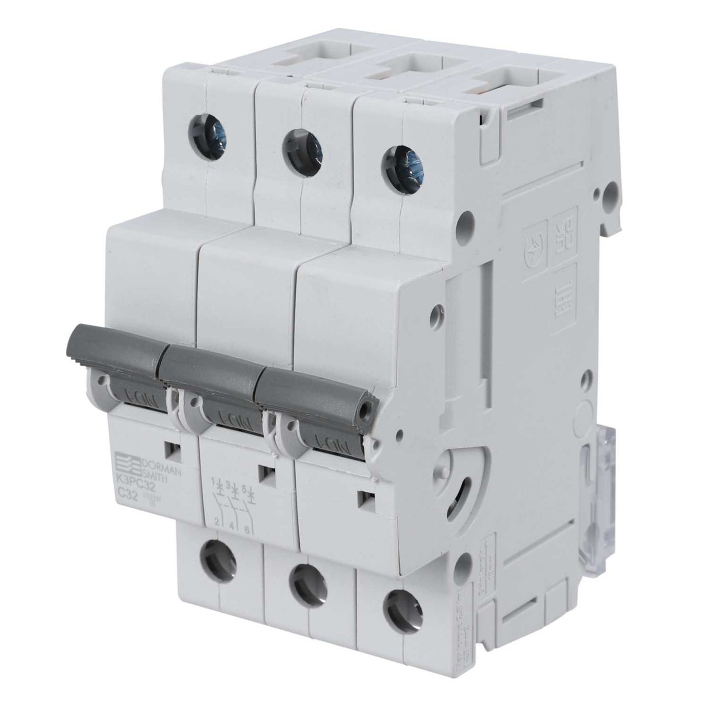 Dorman Smith 32A Triple Pole 10kA C Curve MCB