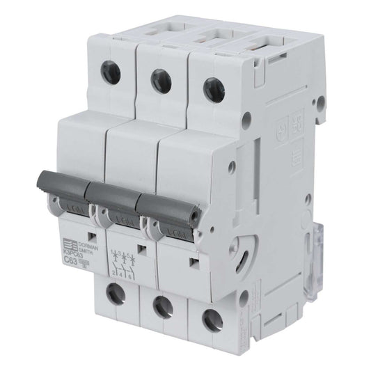 Dorman Smith 63A Triple Pole 10kA C Curve MCB