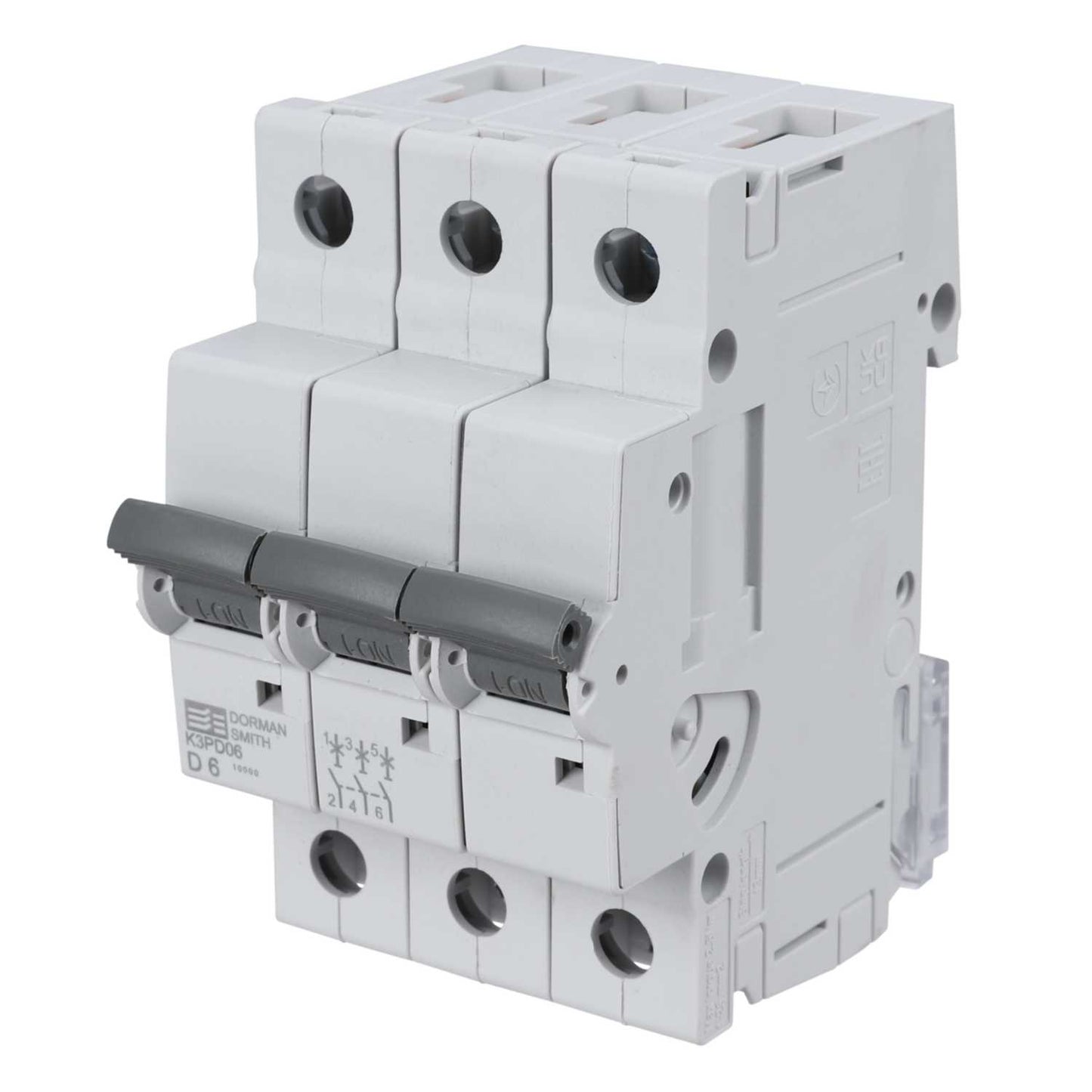 Dorman Smith 6A Triple Pole 10kA D Curve MCB