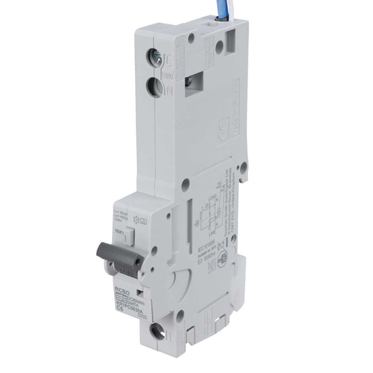 Dorman Smith Loadlimiter 6A Single Pole 1 Module C Curve 10kA 30mA Type A Rcbo