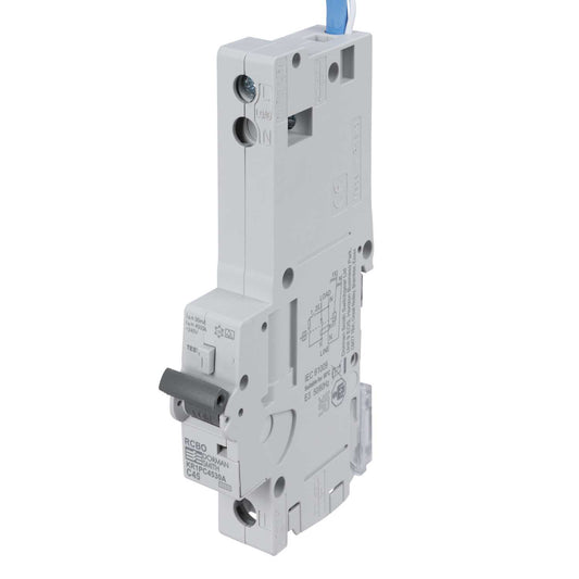 Dorman Smith Loadlimiter 45A Single Pole 1 Module C Curve 10kA 30mA Type A Rcbo