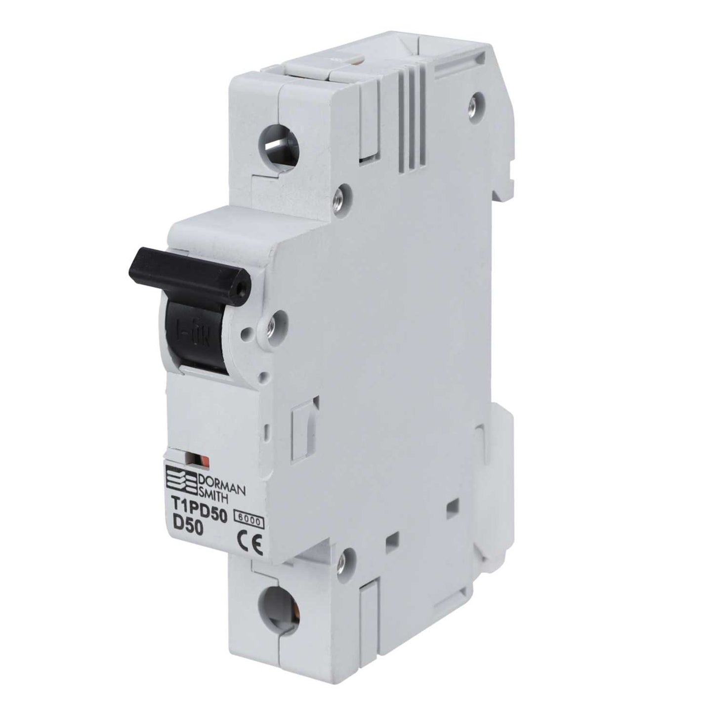 Dorman Smith 50A Single Pole 6kA / 10kA Type D MCB