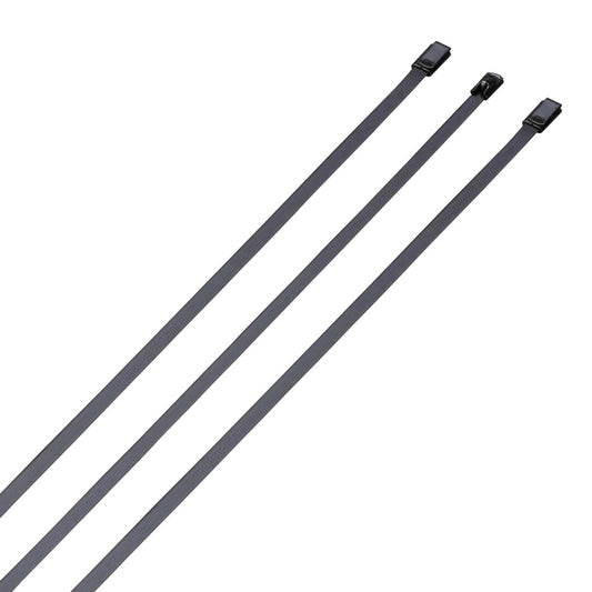 Dot Group 201mm x 4.6mm Cable Ties Coated Stainless Steel (Pack of 100)