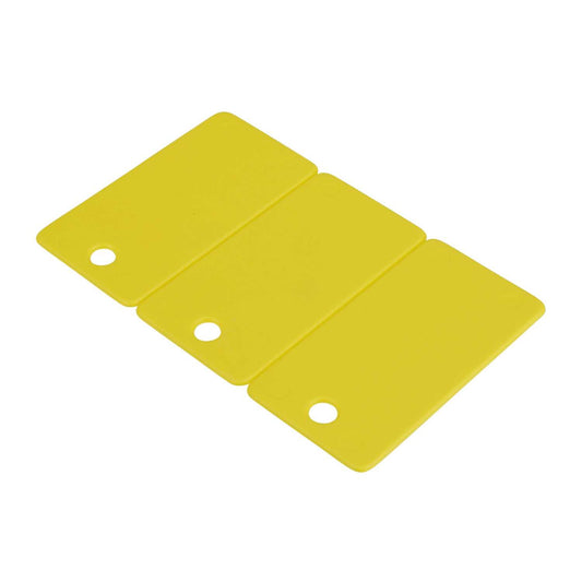 Dot Group Valve Tag Yellow (Box of 300)