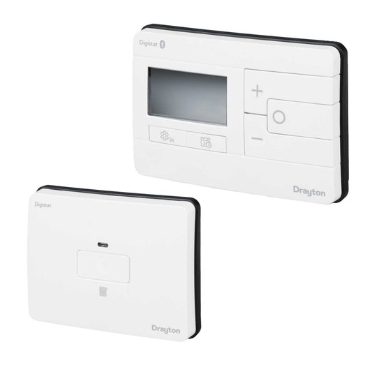Drayton RF901 Single Channel Wireless Programmable Room Thermostat and Receiver