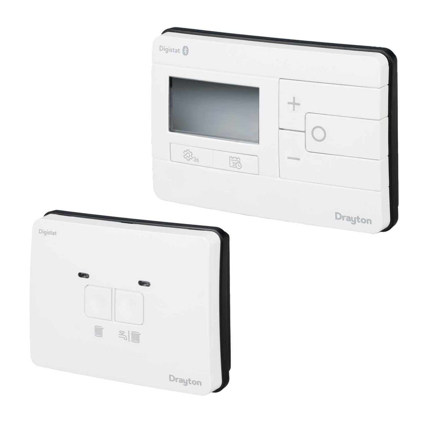 Drayton RF902 Dual Channel Wireless Programmable Room Thermostat and Receiver