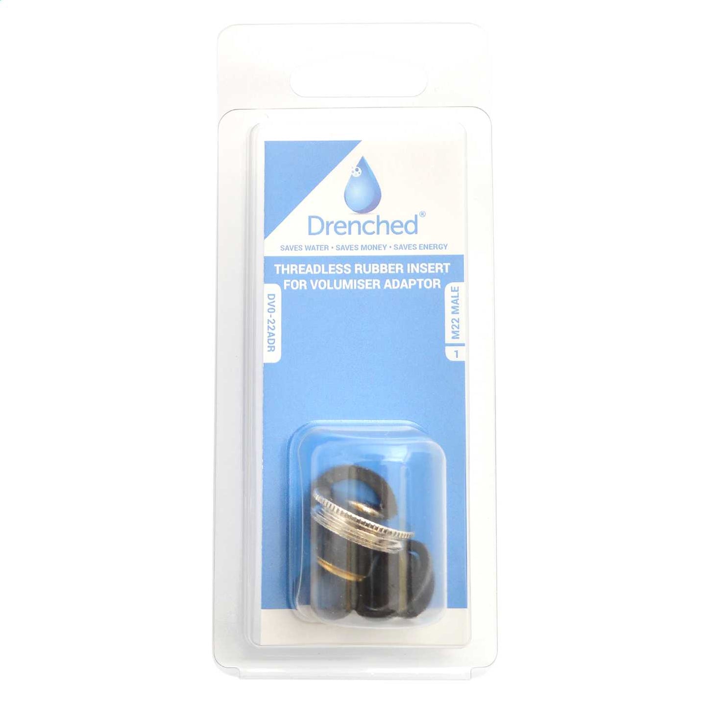 Drenched Rubber Insert for M22 Female Volumisers