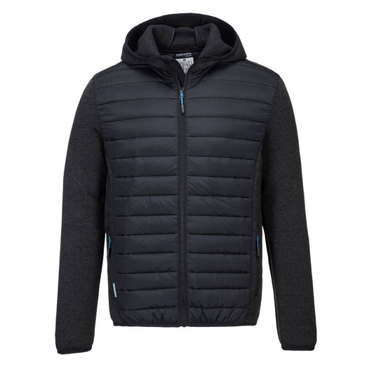 KX3 Hybrid Baffle Jacket, L, R, Grey Marl