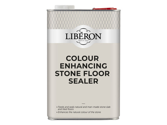LIBERON LIBFSSEAL5LN COLOUR ENHANCING STONE FLOOR SEALER 5l