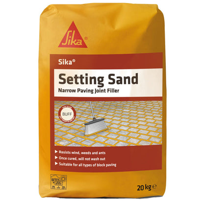 Sika Setting Sand Joint Filler 20Kg Buff SKSANDBF20