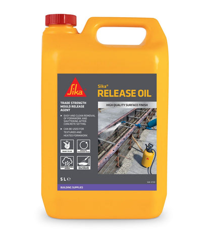Sika Concrete/Mortar Formwork Release Oil 5L SKRELEAS5
