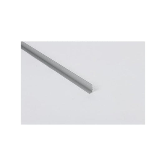 ROTHLEY RK01050A10 ANODISED ALUMINIUM ANGLE UNEQUAL SIDES 20 x 10mm x 1m SILVER