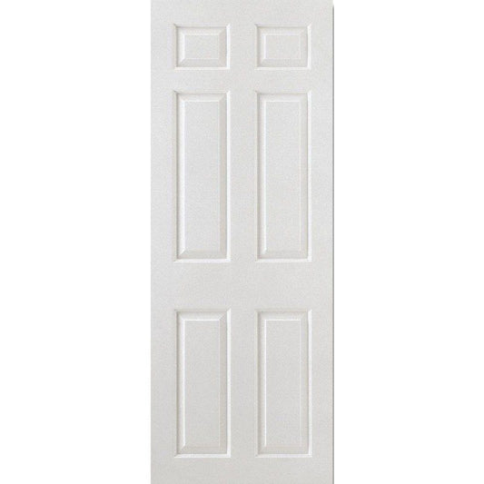 LPD WHITE SMOOTH 6 PANEL INTERNAL DOOR 78 x 30" 1981 x 762 x 35mm SMO6P30