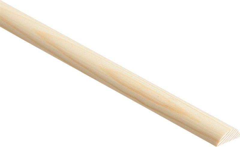 PINE HALF ROUND 21 x 8 x 2400mm TM591