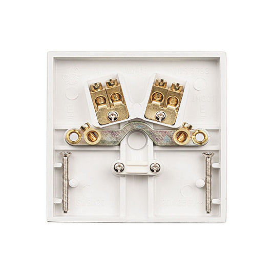CLICK PRW017 CONN UNIT FLEX OUT 20A WHITE