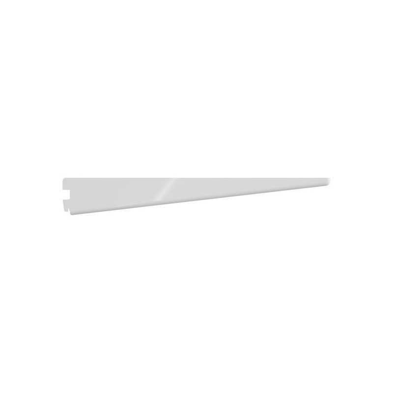 ROTHLEY TSBW14 TWIN SLOT SHELF BRACKET 370mm WHITE