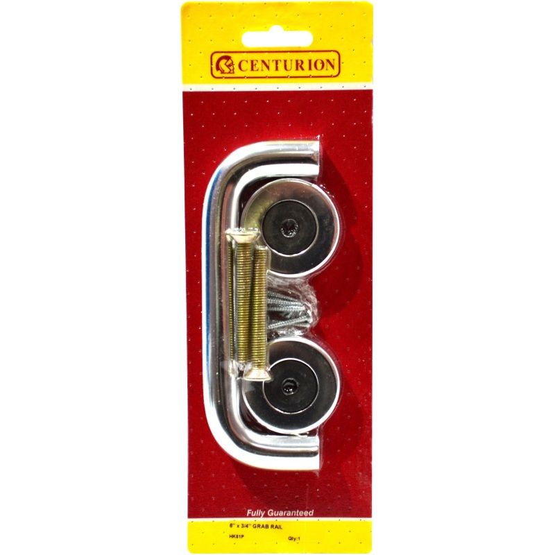 CENTURION HK81P POLISHED ALUMINIUM 150mm ROUND BAR PULL HANDLE