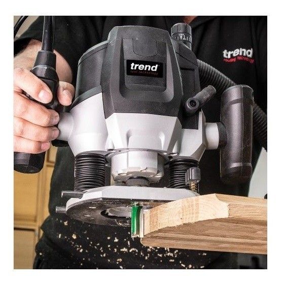 TREND T7EK 1/2 INCH VARIABLE SPEED 2100W ROUTER 240V
